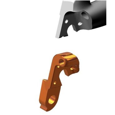 Patte de dérailleur vélo Wilier Cento 1 SR