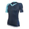 Dames fietsshirt met korte mouwen Pinarello Star Think Asymmetric