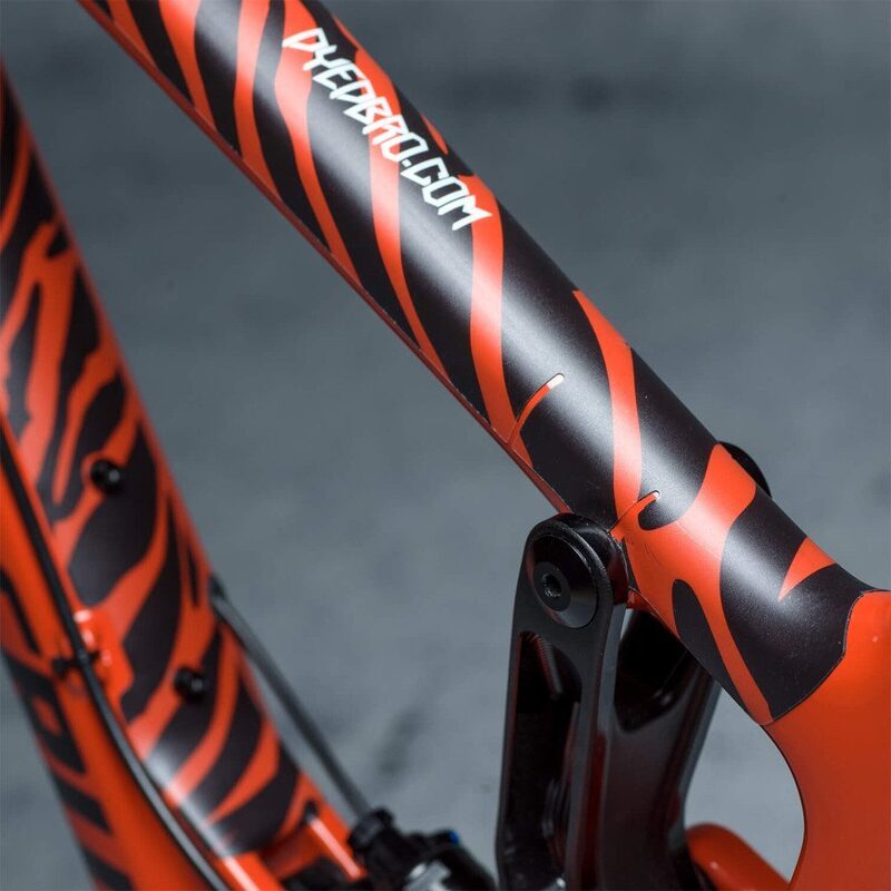 Bande de protection de cadre de vélo adhésive Dyedbro Zebra