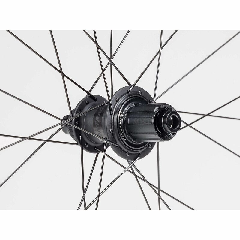 Roues vélo route Bontrager Paradigm Comp 25 TLR Disc Brake - Exposition