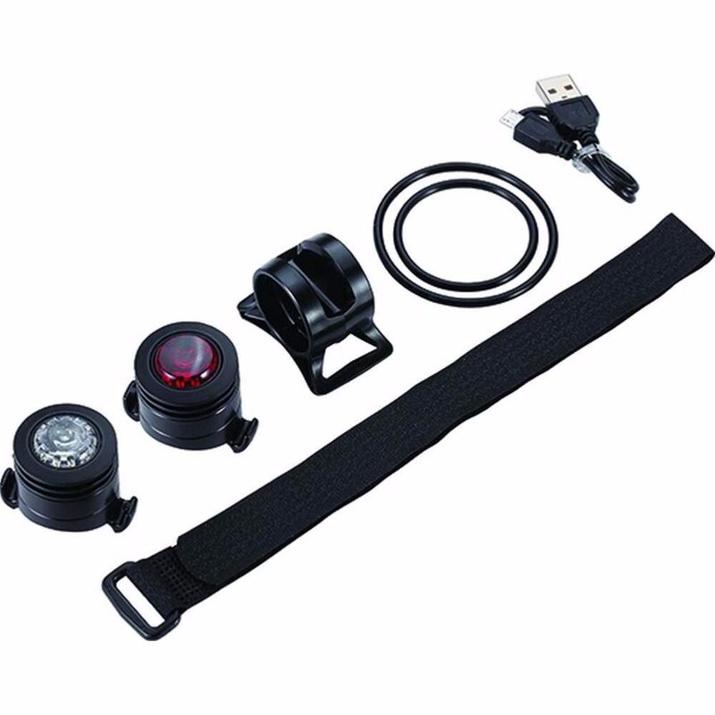 Eclairage vélo avant et arrière BBB Spy USB BLS-127