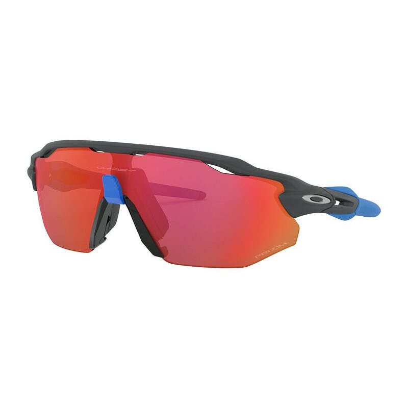 Lunettes vélo Oakley Radar EV Advancer Matte Carbon/Prizm Trail Torch