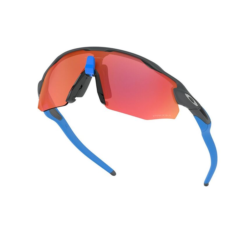 Lunettes vélo Oakley Radar EV Advancer Matte Carbon/Prizm Trail Torch