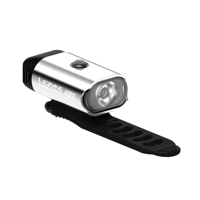Lezyne Mini Drive LED-fietsverlichting voor 400 lumen