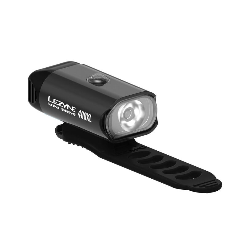 Lezyne Mini Drive LED-fietsverlichting voor 400 lumen