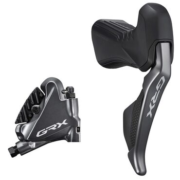 Rechterhandgreep Shimano GRX Di2 ST-RX815 hydraulisch 11v met Flat Mount-remklauw 1700 mm