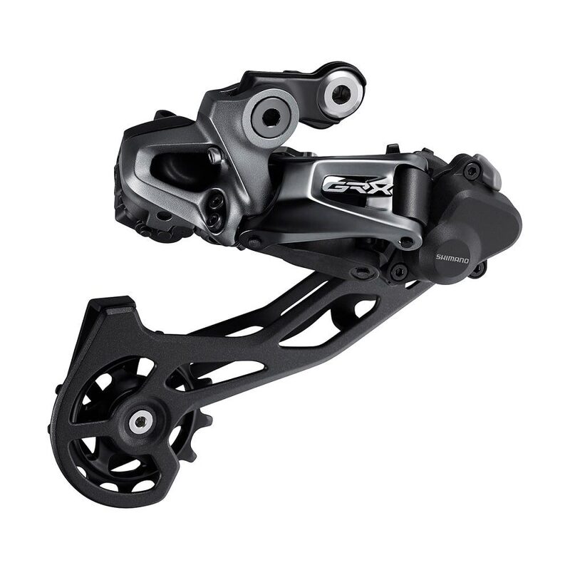 Elektrische achterderailleur voor racefiets Shimano GRX Di2 RX815 voor dubbele kettingblad