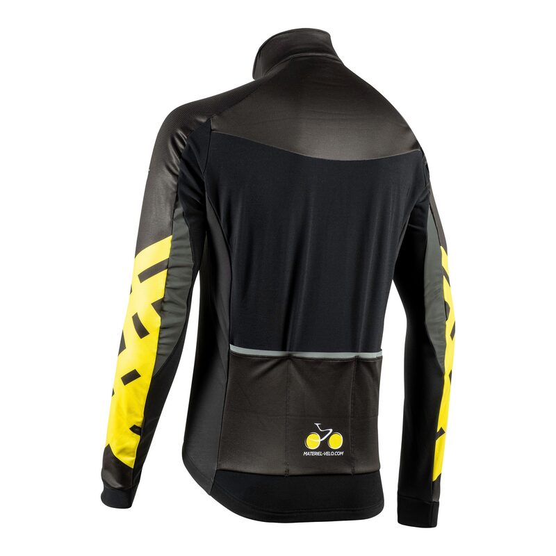 Veste vélo hiver Nalini Materiel-velo.com Noir/Jaune