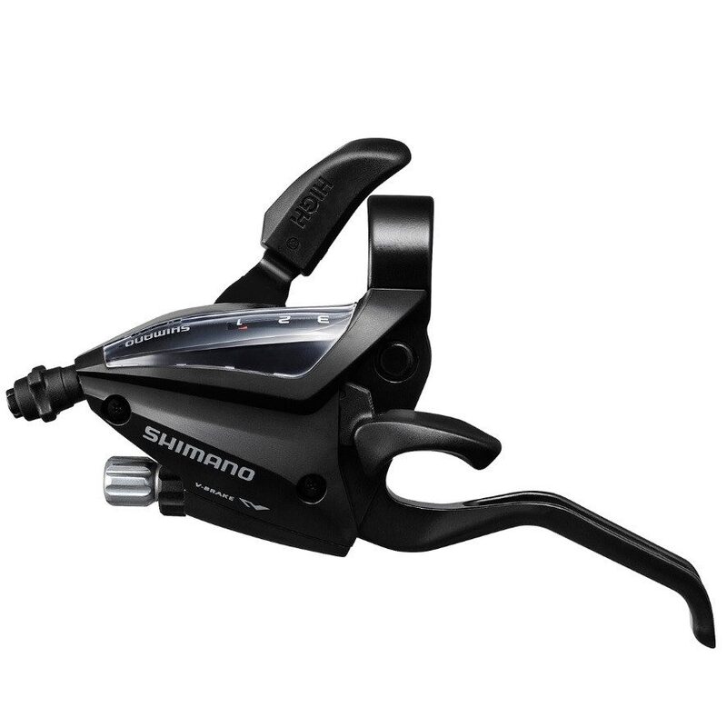 Shimano 8v ST-EF500 drievoudige kettingring linker hendel