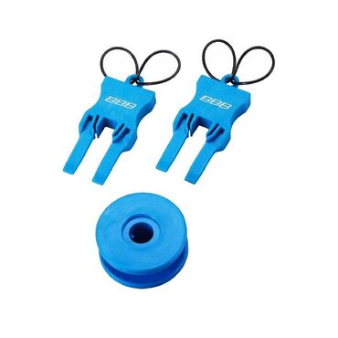 Kettinghouder met doorlopende as 12 mm en remblok BBB Chainholder ThruGrip BTL-123