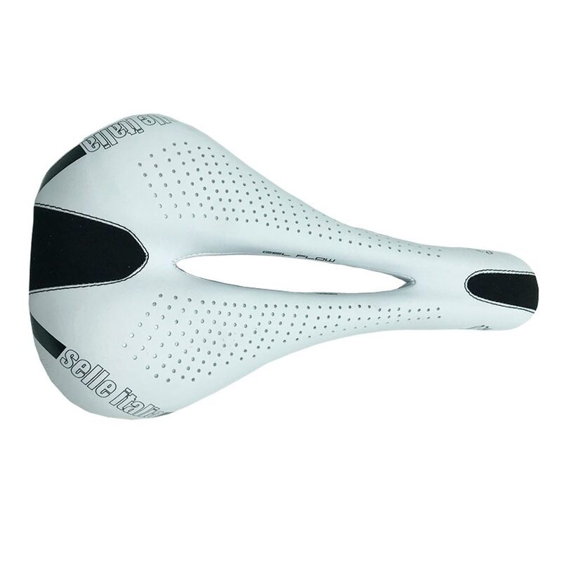 Selle vélo femme Selle Italia Lady Gel Flow Blanc S2