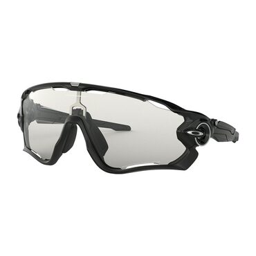 Lunettes vélo Oakley Jaw Breaker Polished Black/Clear to black photochromic
