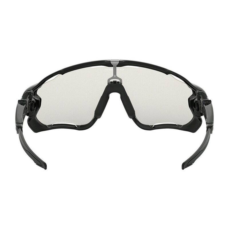 Lunettes vélo Oakley Jaw Breaker Polished Black/Clear to black photochromic