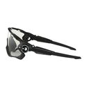 Oakley Jawbreaker fietsbril Polished Black/Clear to black photochromic