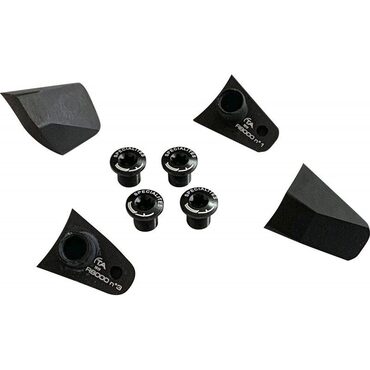 Set afdekplaatjes en schroeven Specialties TA voor Shimano Ultegra R8000 crankstel