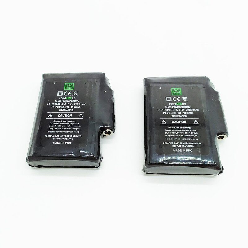 Racer-batterijen voor E-Glove/E-Cover-producten