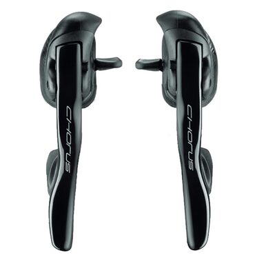 Poignées vélo route Campagnolo Chorus 12v Ergopower double plateau EP20-CH12C