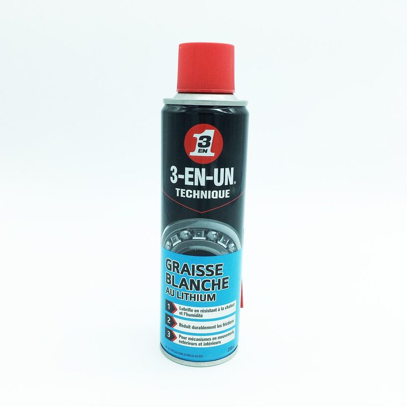 Graisse blanche au lithium WD-40 3 en 1 250 ml