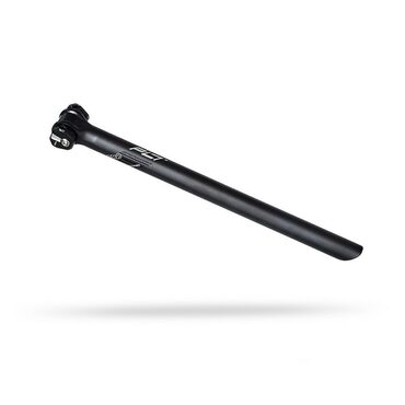 Tige de selle vélo route Pro PLT Recul 0mm aluminium noir