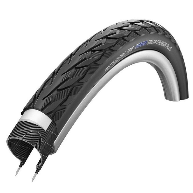Pneu VTC et E-bike Schwalbe Delta Cruiser Plus HS 431 Pneu VTC et E-bike Schwalbe Delta Cruiser Plus HS 431