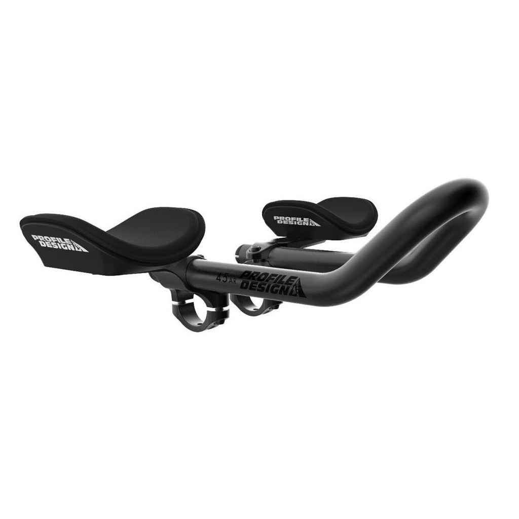 Barre Aérodynamique Neosonic ErgoAR 31,8 Mm - Aluminium Noir Pour Triathlon/Vélo Route - Neuf Profile Design