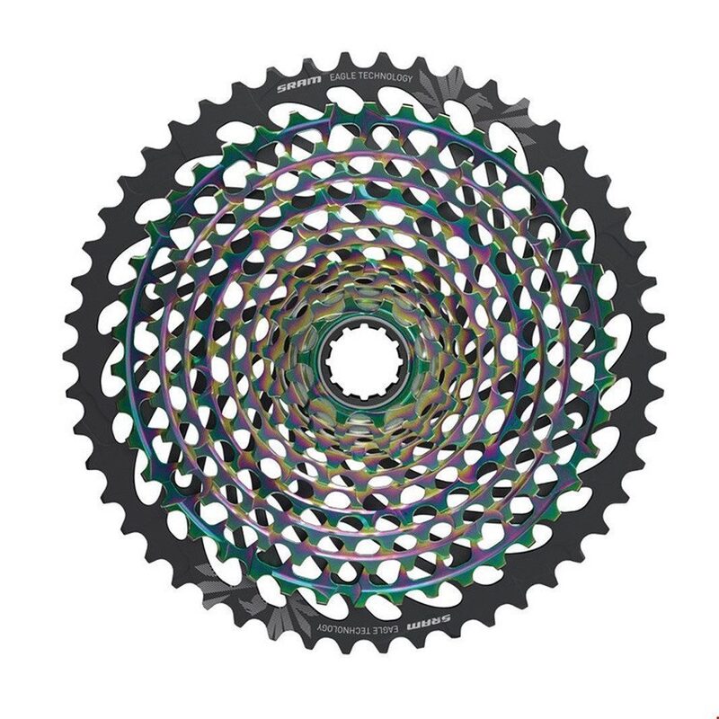 Cassette VTT Sram XX1 Eagle XG-1299 Rainbow 12 Vitesses Cassette VTT Sram XX1 Eagle XG-1299 Rainbow 12 Vitesses