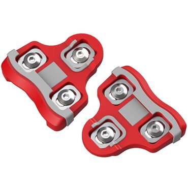 Cales pédales Favero Assioma et BePRO rouge 6 degrés