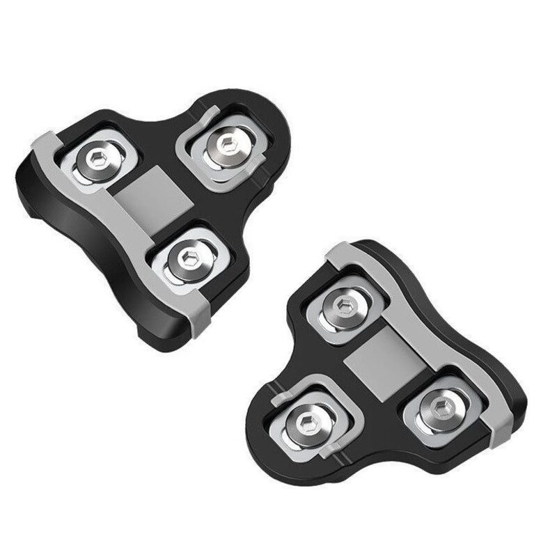 Cales pédales vélo Favero Assioma et BePRO noir 0 degrés