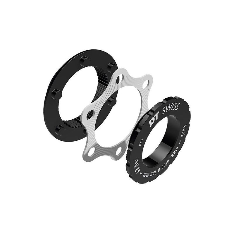 Adaptateur freinage disque DT Swiss centerlock vers 6 trous
