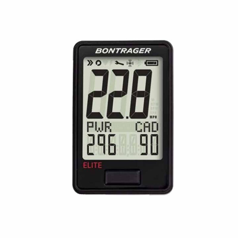 Compteur Sigma sans fil Pure 1 ATS blanc sur cintre vélo