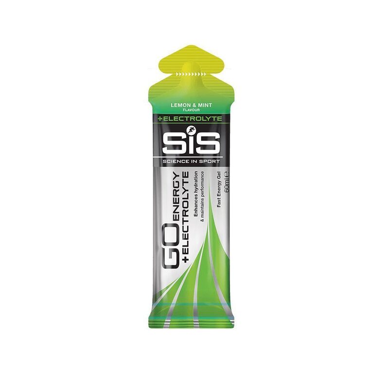 SIS GO Energy energiegels + elektrolyten citroen en munt 60 ml THT 06/25