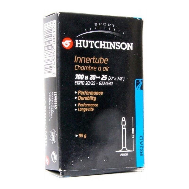 Chambre à air vélo route Hutchinson 700x2025 Valves 48