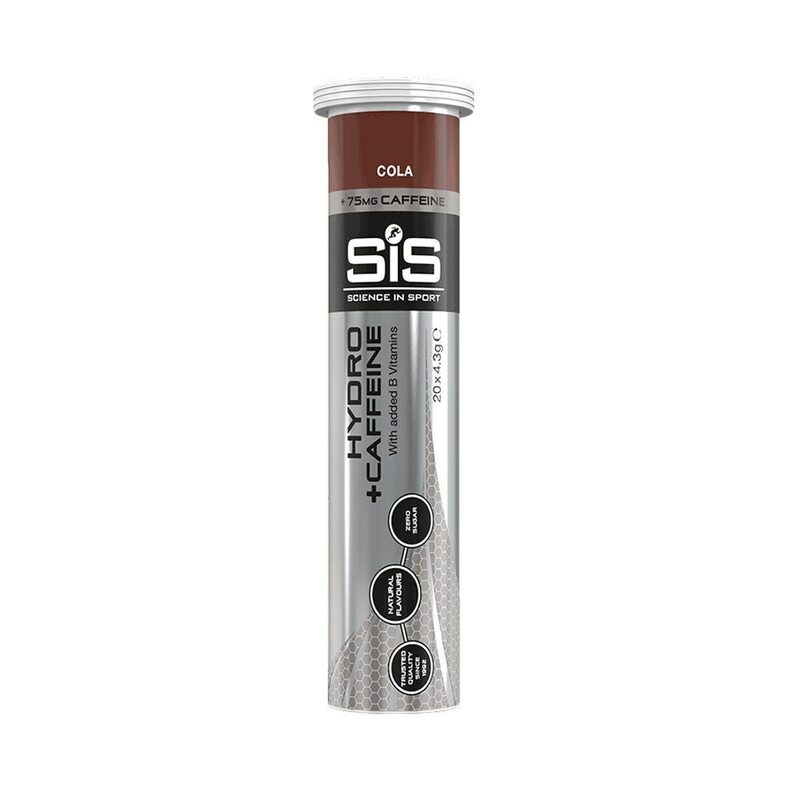 Boisson énergétique 20 pastilles SIS Hydro +Caffeine Cola