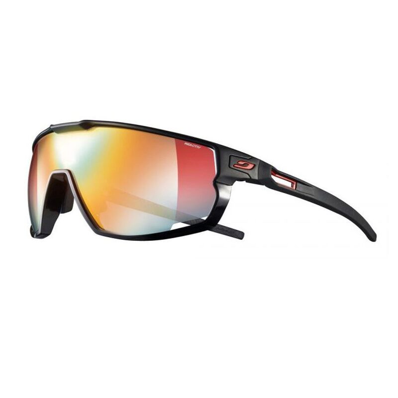 Lunettes vélo photochromiques Julbo Rush Noir Rouge