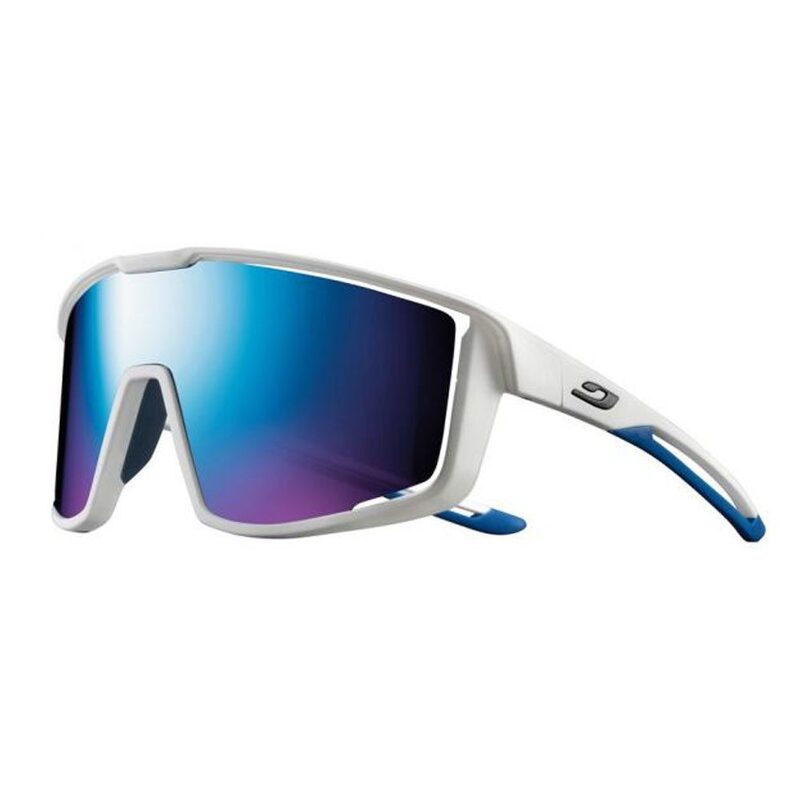 Lunettes vélo Julbo Fury Blanc Bleu Lunettes vélo Julbo Fury Blanc Bleu