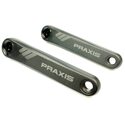 Pédalier VTT/Route E-Bike Praxis e-Cranks Set Aluminium pour moteur Bosch/Yamaha/Giant/Specialized