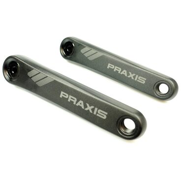 Pédalier VTT/Route E-Bike Praxis e-Cranks Set Aluminium pour moteur Bosch/Yamaha/Giant/Specialized