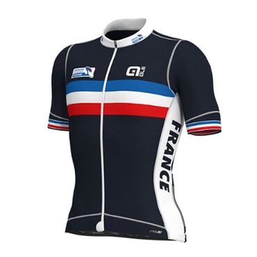 Maillot vélo manches courtes Alé Cycling PR-S Equipe de France FFC 2022