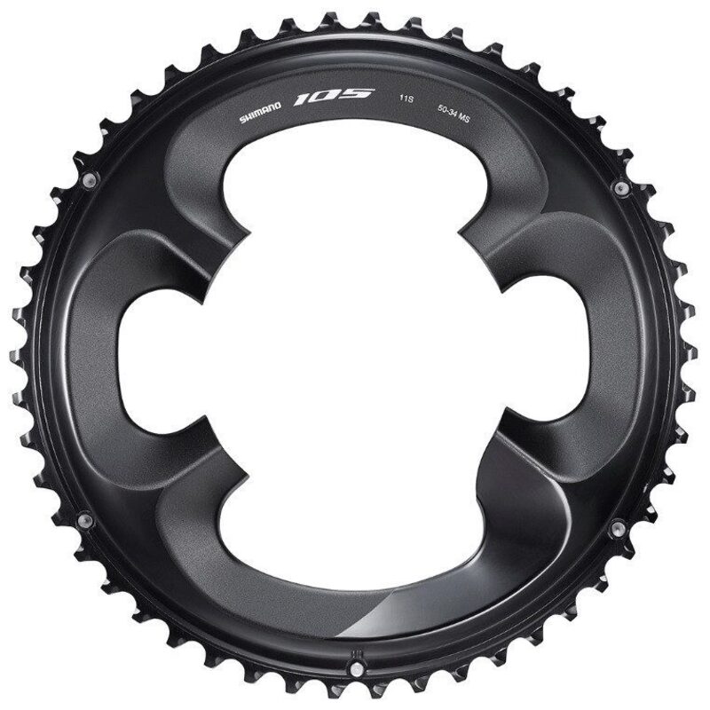 Plateau velo route externe Shimano 105 FC-R7000 noir