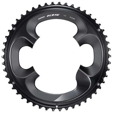 Plateau velo route externe Shimano 105 FC-R7000 noir