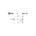 Roulement de direction BlackBearing A1 1" 27.15x38x6.5 mm 36x45°