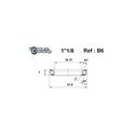 Stuurlager BlackBearing B6 1"1/8 30,15x41,8x7 mm 45x45°