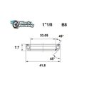 Roulement de direction BlackBearing B8 1"1/8 30.5x41.8x7.7 mm 45x45°