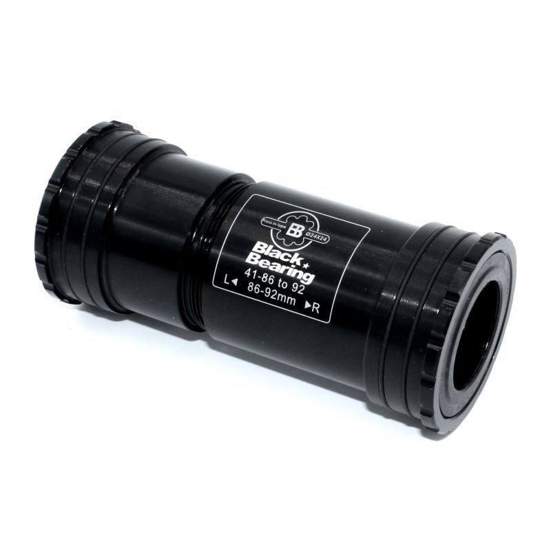 Boitier de pédalier BlackBearing B5 Pressfit BB86-BB92 axe 24 mm et GXP