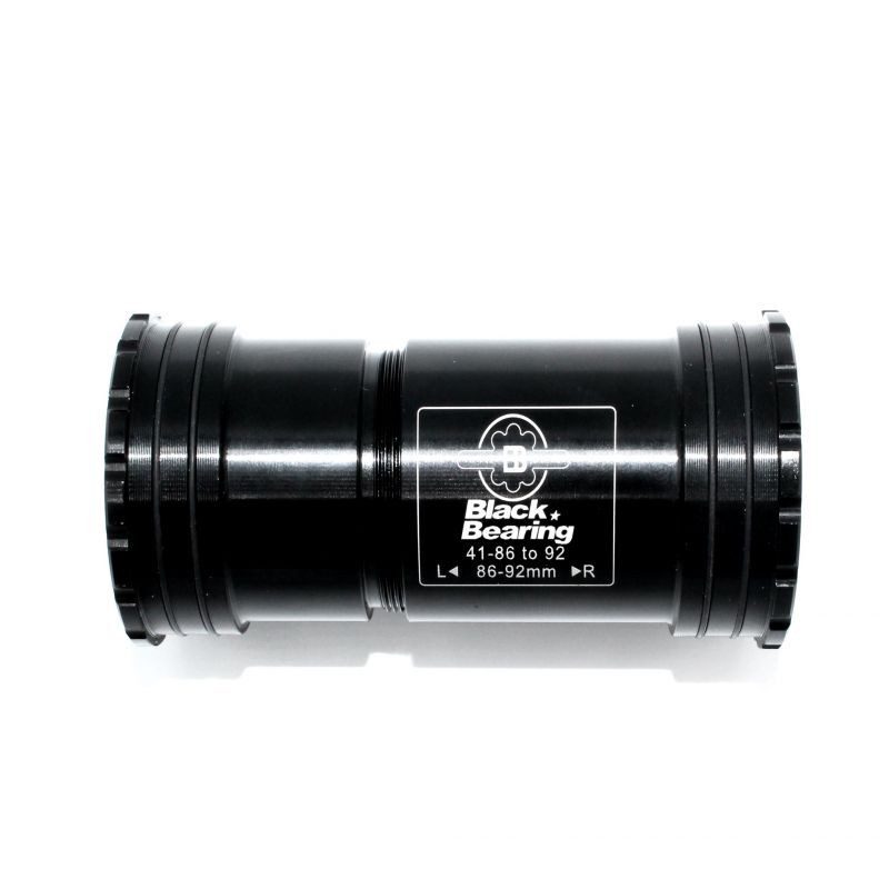Boitier de pédalier BlackBearing B5 Pressfit BB86-BB92 axe 24 mm et GXP