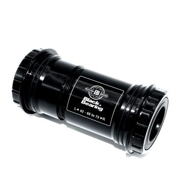 Zwart lager C BB30 trapas met 24 mm as en GXP keramiek