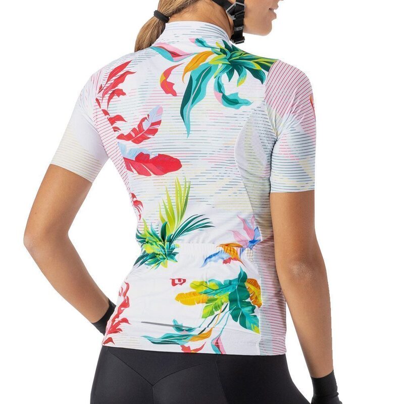 Dames fietsshirt met korte mouwen Alé Cycling Solid Tropika