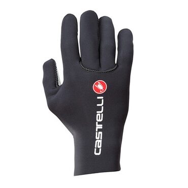 Gants vélo hiver et pluie Castelli Diluvio C Noir