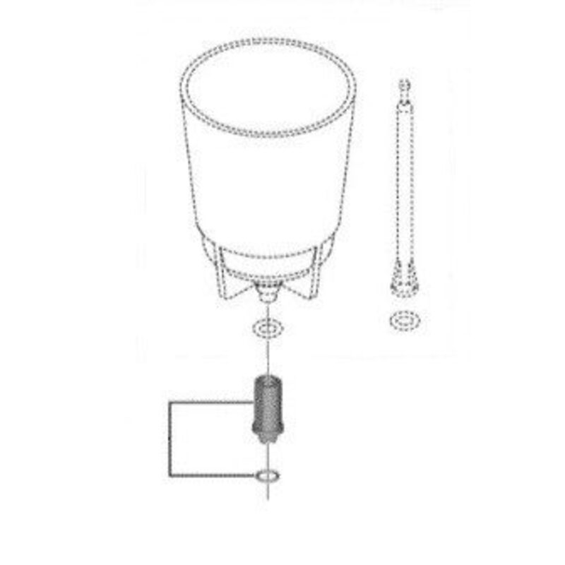 Trekkeradapter voor het ontluchten van schijfremmen op racefietsen Shimano