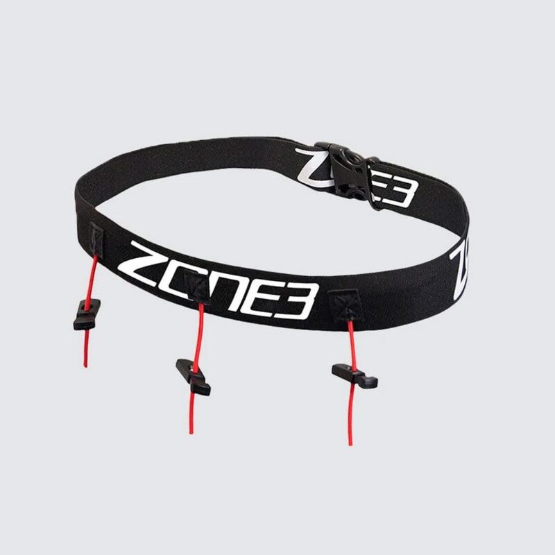 Ceinture Porte-Dossard Running - 6 Porte-Gels - Léger Et Respirant